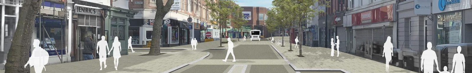 First and last mile artist impression on Sankey Street