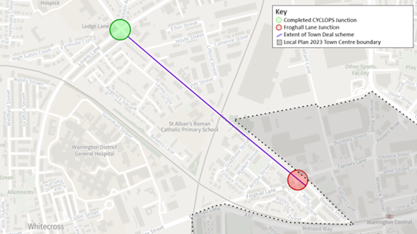 Bewsey Road - Froghall Lane scheme overview